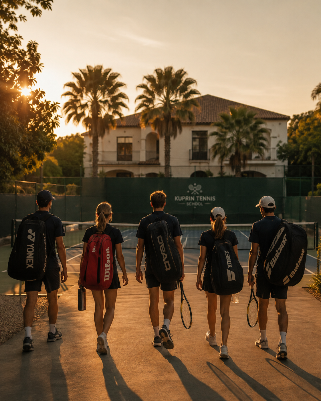 Теннисные сборы Kuprin Tennis School
